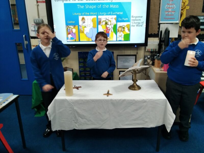 Image for the Tweet beginning: In RE Year 4 have